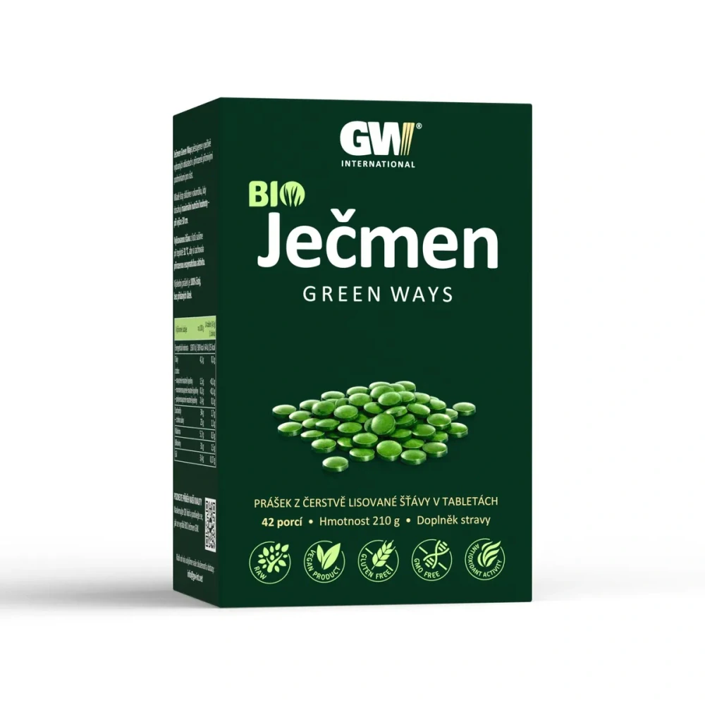 Ječmen Green Ways 210g, 600 tablet