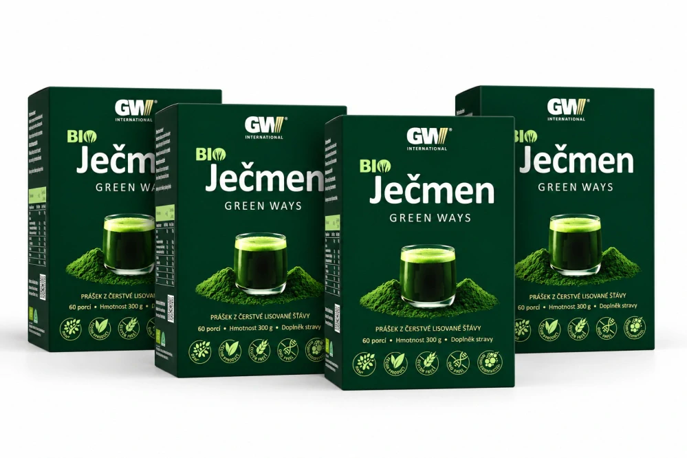 Ječmen v prášku 4x 300g (s registrací u GW)
