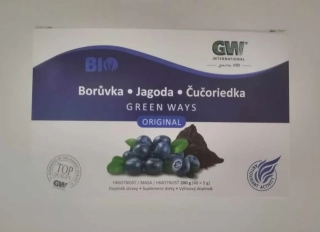 Borůvka Green Ways (BIO) - 200 g (40 sáčků)