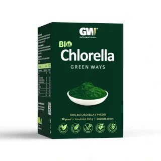 Chlorella Green Ways BIO 350g (v prášku)