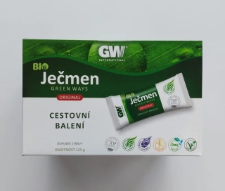 Ječmen Green Ways BIO - cestovní balení - 125g, 25 sáčků