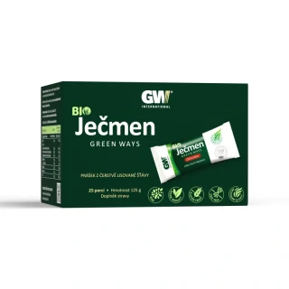 Ječmen Green Ways BIO - cestovní balení - 125g, 25 sáčků